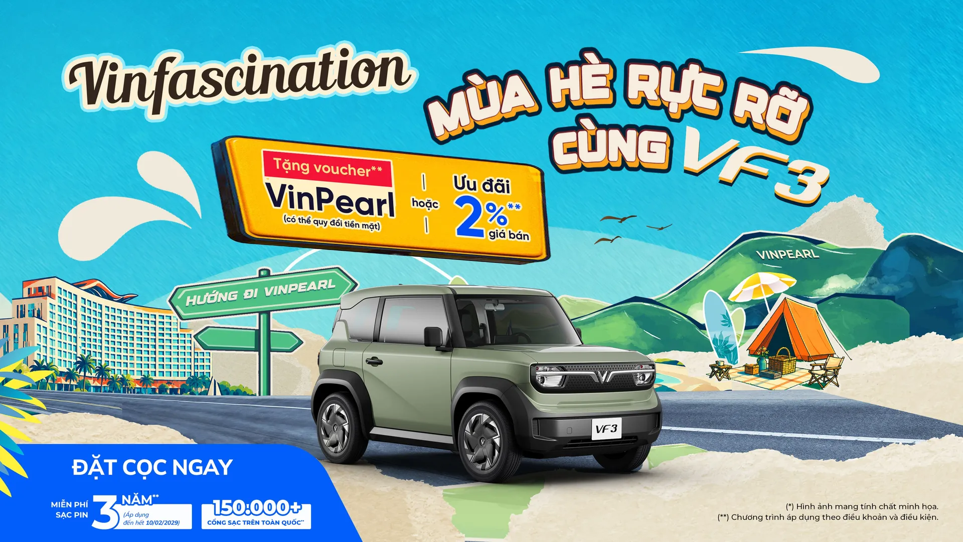 vinfast vf3 uu dai he vinpearl desktop